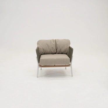 Vita Andorra loungeset 5-delig - Stoel Voorkant, Vita, Tuinmeubels