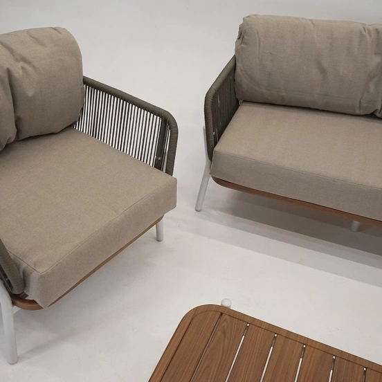 Vita Andorra loungeset 5-delig - Sfeerbeeld, Vita, Tuinmeubels