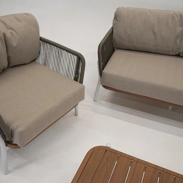 Vita Andorra loungeset 5-delig - Sfeerbeeld, Vita, Tuinmeubels