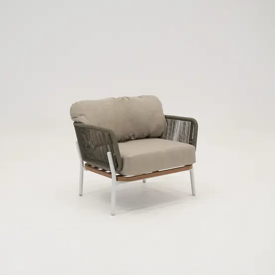 Vita Andorra loungeset 5-delig - Bank Schuin, Vita, Tuinmeubels