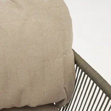 Vita Andorra loungeset 5-delig - Bank Achterkant, Vita, Tuinmeubels