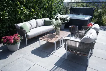 Vita Andorra loungeset 5-delig volledig, Vita, Tuinmeubels