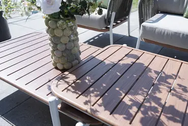 Vita Andorra loungeset 5-delig details tafel, Vita, Tuinmeubels