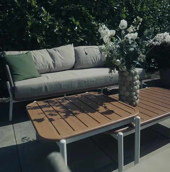 Vita Andorra loungeset 5-delig details, Vita, Tuinmeubels