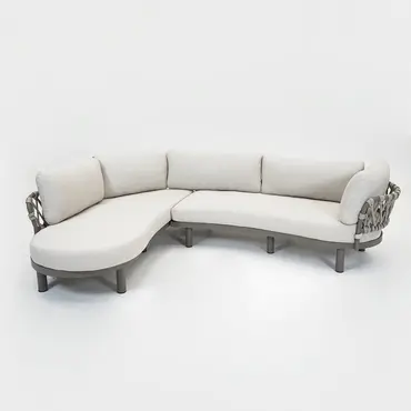 Vita Castel organische loungeset light terre