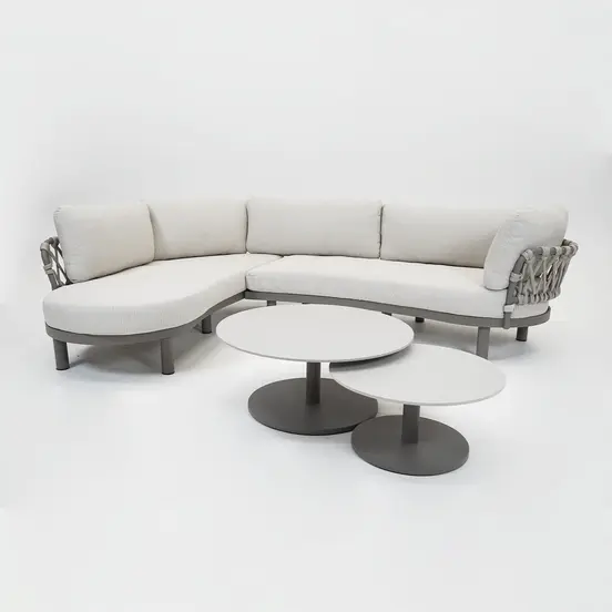 Vita Castel organische loungeset light terre - afbeelding 5
