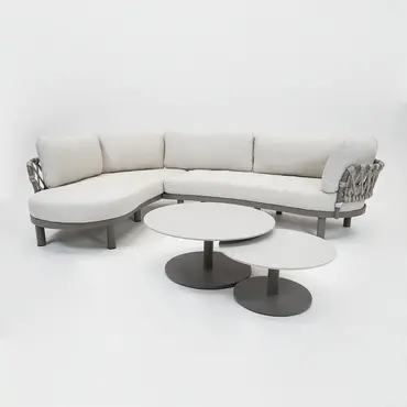 Vita Castel organische loungeset light terre - afbeelding 5