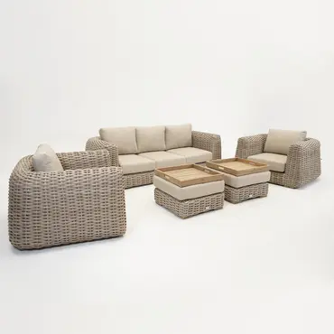 Vita Chuncky loungeset schuin, Vita, tuinmeubels.nl