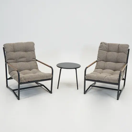 Vita Como loungestoel + bijzettafel, Vita tuinmeubelen, Tuinmeubels.nl