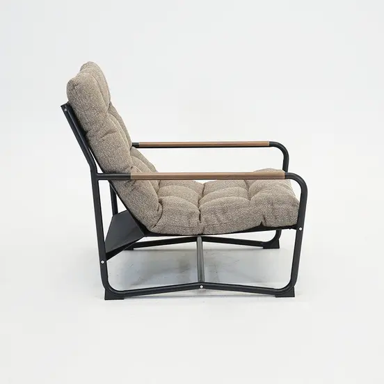 Vita Como loungestoel + bijzettafel zij, Vita tuinmeubelen, Tuinmeubels.nl