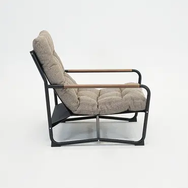 Vita Como loungestoel + bijzettafel zij, Vita tuinmeubelen, Tuinmeubels.nl