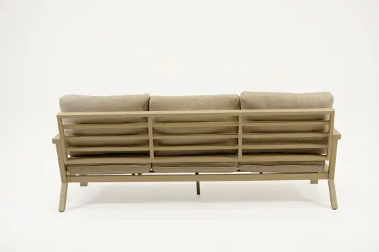 Vita Emerson loungeset beige 4-delig bank achter, Vita, tuinmeubels