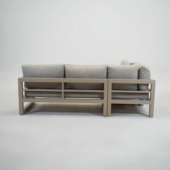 Vita Grosso hoekbank 4-delig beige achterkant, vita, tuinmeubels