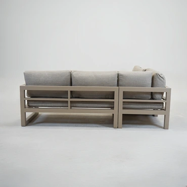 Vita Grosso hoekbank 4-delig beige achterkant, vita, tuinmeubels