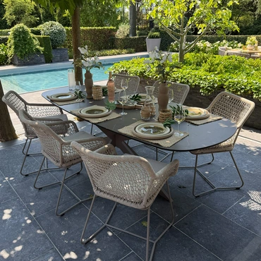 Vita Levico eettafel polystone 240 cm - afbeelding 7