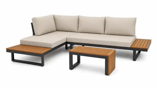 Olympia loungeset taupe, Sens-line, Tuinmeubels.nl