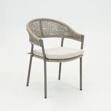 Marina stapelstoel beige, Vita tuinmeubelen, Tuinmeubels.nl