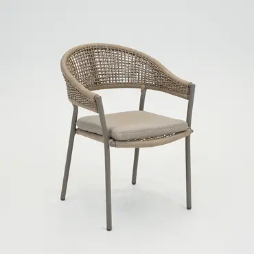 Marina stapelstoel bruin, Vita tuinmeubelen, Tuinmeubels.nl