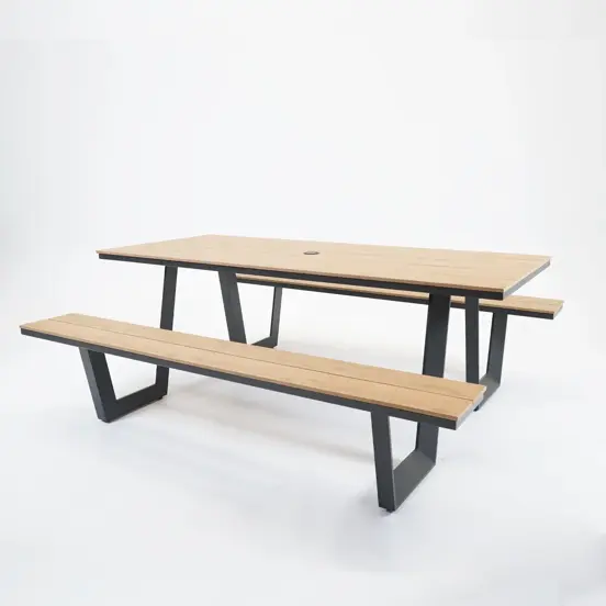 Vita Massa Picknicktafel Rechthoekig Picknickset, Vita, tuinmeubels