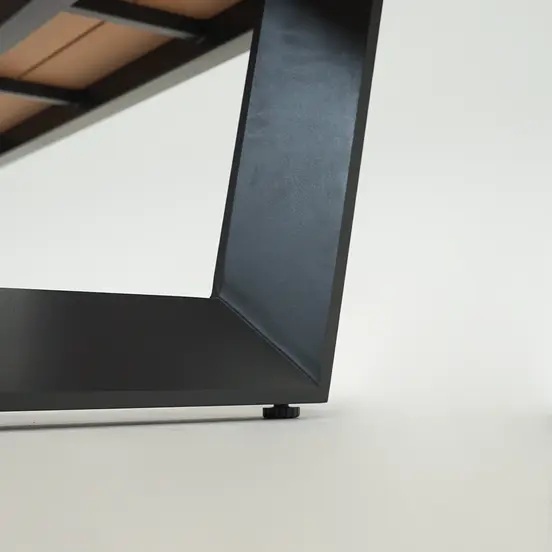 Vita Massa rechthoekige picknicktafel XL detail, Vita tuinmeubelen, tuinmeubels.nl