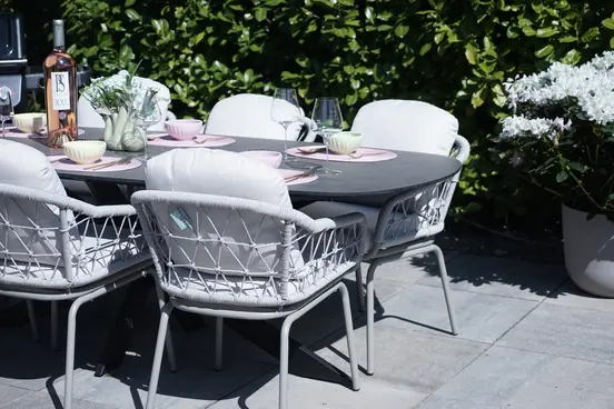 Vita Palma diningstoel achterkant, Vita, Tuinmeubels.nl