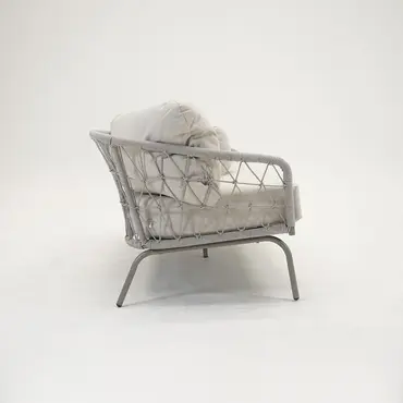 Vita Palma loungeset 3-delig bank zij, Vita, Tuinmeubels.nl