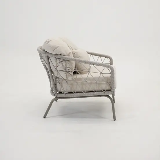 Vita Palma loungeset 3-delig stoel zij, Vita, Tuinmeubels.nl