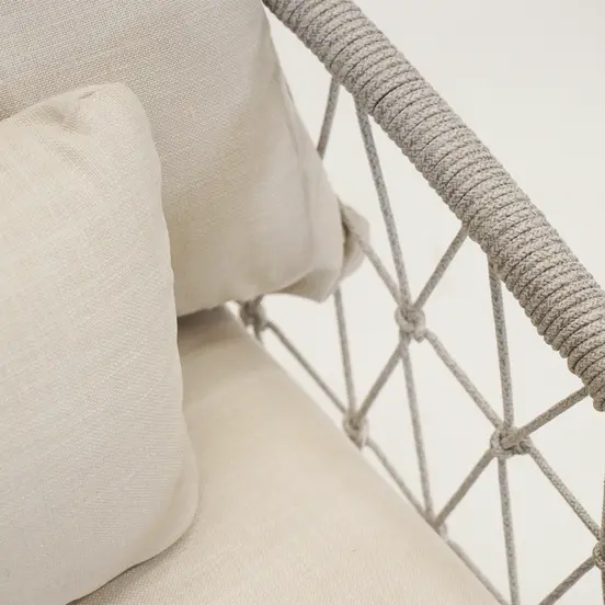 Vita Palma loungeset 3-delig, Vita stoel detail, Tuinmeubels.nl