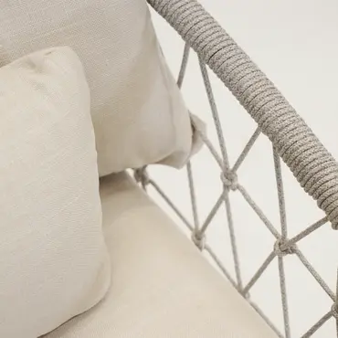 Vita Palma loungeset 3-delig, Vita stoel detail, Tuinmeubels.nl
