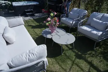 Vita Palma loungeset 3-delig schaduw, Vita, Tuinmeubels.nl