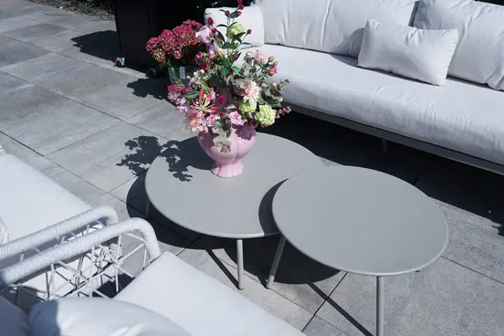 Vita Palma loungeset 3-delig tafeltje, Vita, Tuinmeubels.nl