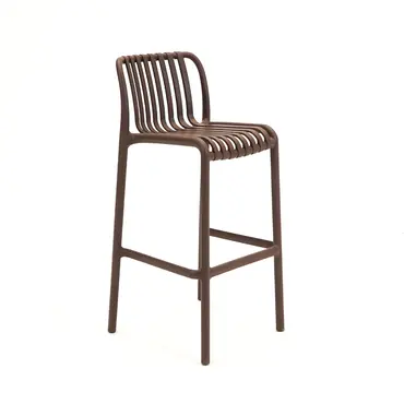 Vita Porto barstoel bruin stapelbaar, Vita, Tuinmeubels.nl