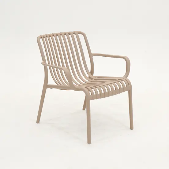 Vita Porto loungestoel taupe, Vita, Tuinmeubels.nl