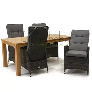 Vita Veloso tuinset met Colombo tafel, tuinmeubels.nl, foto 1