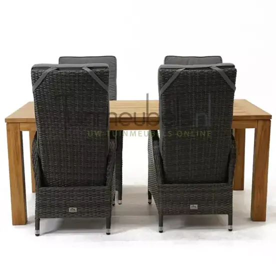 Vita Veloso tuinset met Colombo tafel, tuinmeubels.nl, foto 2