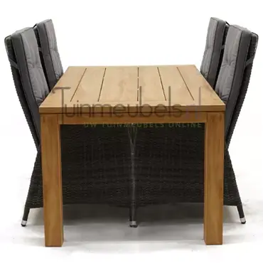 Vita Veloso tuinset met Colombo tafel, tuinmeubels.nl, foto 3