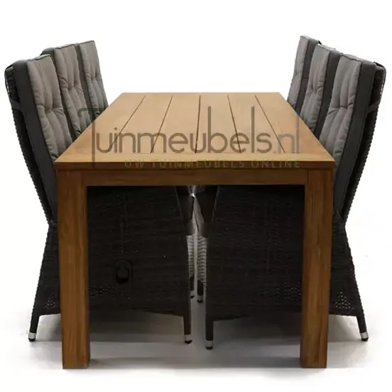 Vita Veloso tuinset met Colombo tafel 240, tuinmeubels.nl, foto 3
