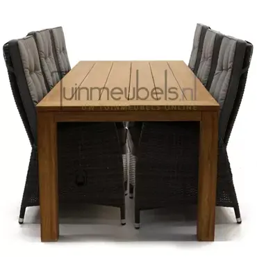 Vita Veloso tuinset met Colombo tafel 240, tuinmeubels.nl, foto 3