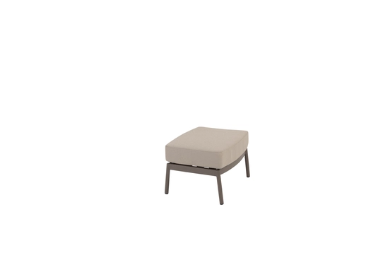 Voetenbank Cannes Terre 4SO Kussens Hocker Footstool Buiten Tuin 4 Seasons Outdoor - afbeelding 2