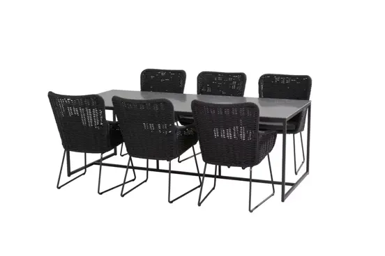 Wing tuinset met Quatro tafel www.tuinmeubels.nl