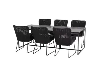 Wing tuinset met Quatro tafel www.tuinmeubels.nl