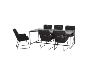 Wing tuinset met Quatro tafel | 4 Seasons Outdoor - afbeelding 2