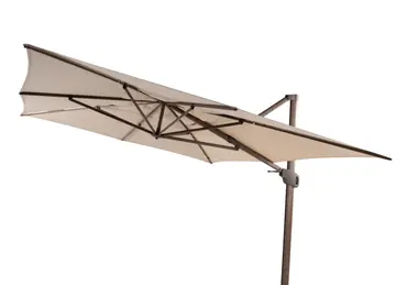 Zweefparasol Hacienda 400 300 Wenge Frame Beach verstelbaar, 4 Seasons Outdoor, tuinmeubels.nl