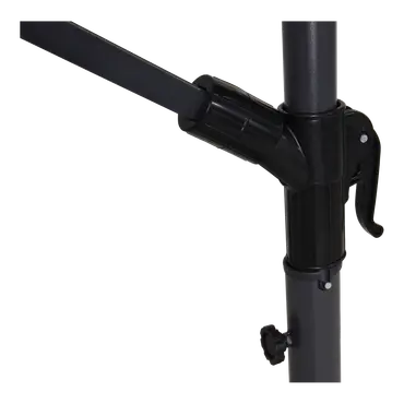 Zweefparasol libra ecru d3m detailfoto, Lesli Living, tuinmeubels