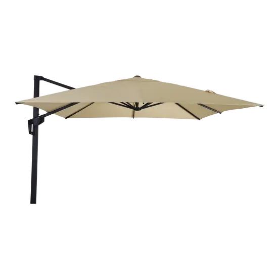 Zweefparasol libra ecru l2.5h2.5m, Lesli Living, tuinmeubels