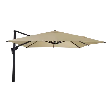 Zweefparasol libra ecru l2.5h2.5m, Lesli Living, tuinmeubels