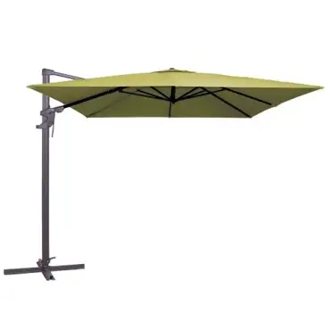 Zweefparasol Monaco flex II sage groen, Madison, tuinmeubels